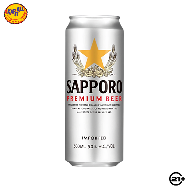 Sapporo Premium Beer Can 500ml