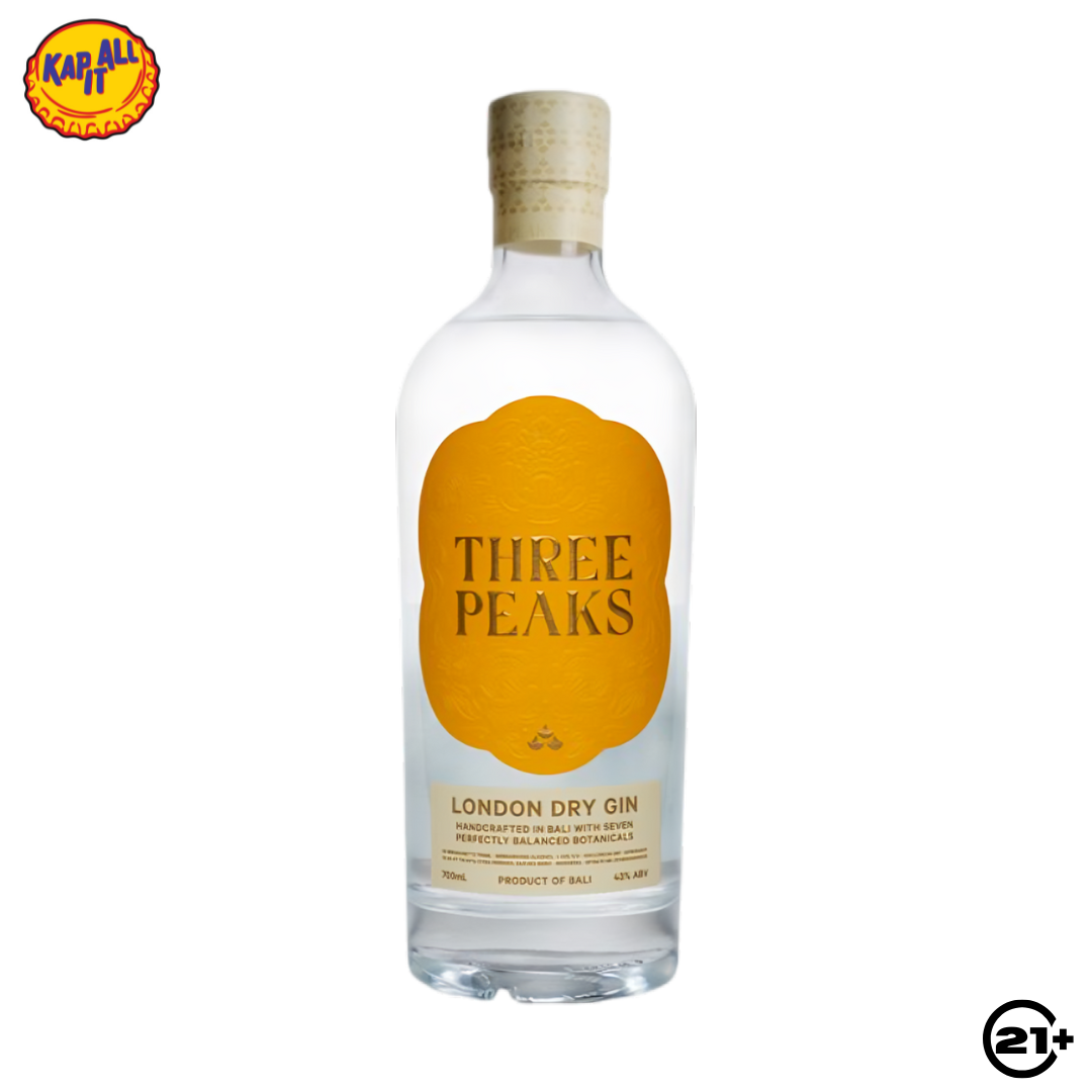 Three Peaks London Dry Gin 700ml