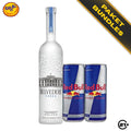 Paket Belvedere Vodka Original 700ml + Red Bull Energy Drink Can 250ml
