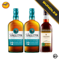 Bundles 2 The Singleton Luscious Nectar 12 YO Single Malt Scotch Whisky 700ml + Emperador Coffee Brandy Liqueur 750ml