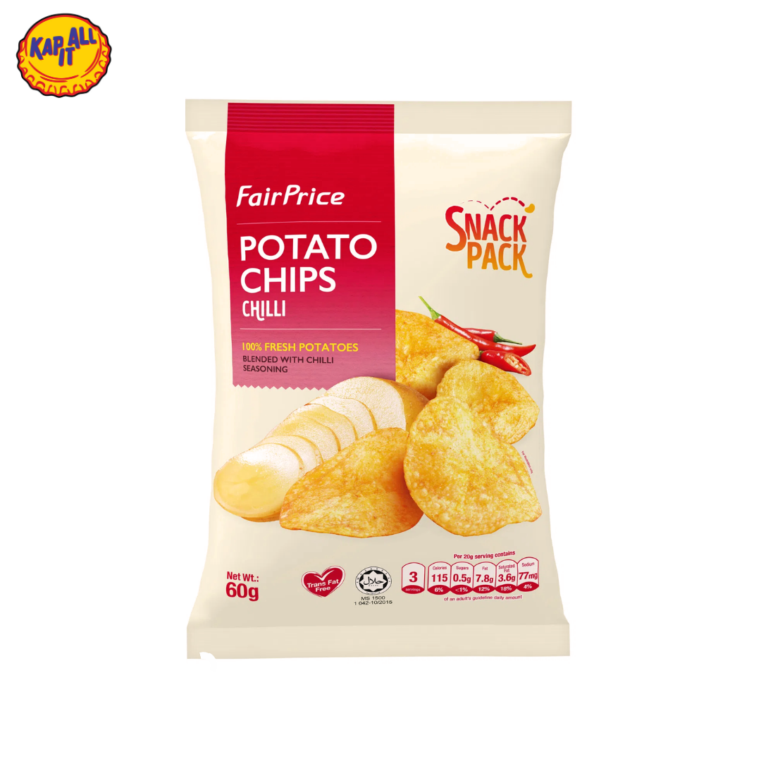 FairPrice Potato Chips Chilli 60g