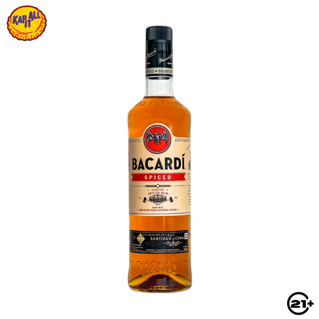 Bacardi Spiced Gold Rum 750ml