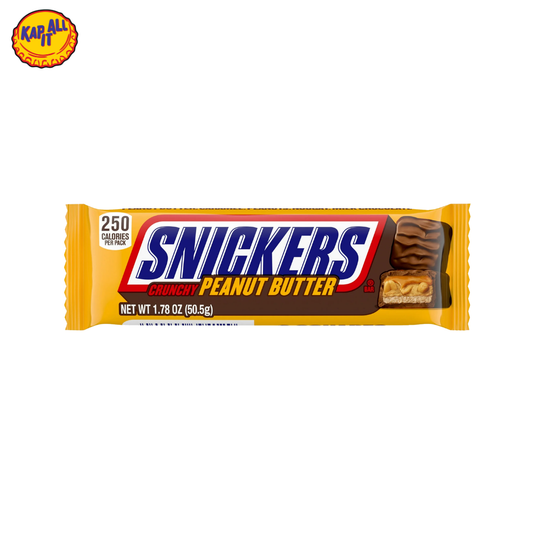 SNICKERS CRUNCHY PEANUT BUTTER CHOCOLATE 50.5g