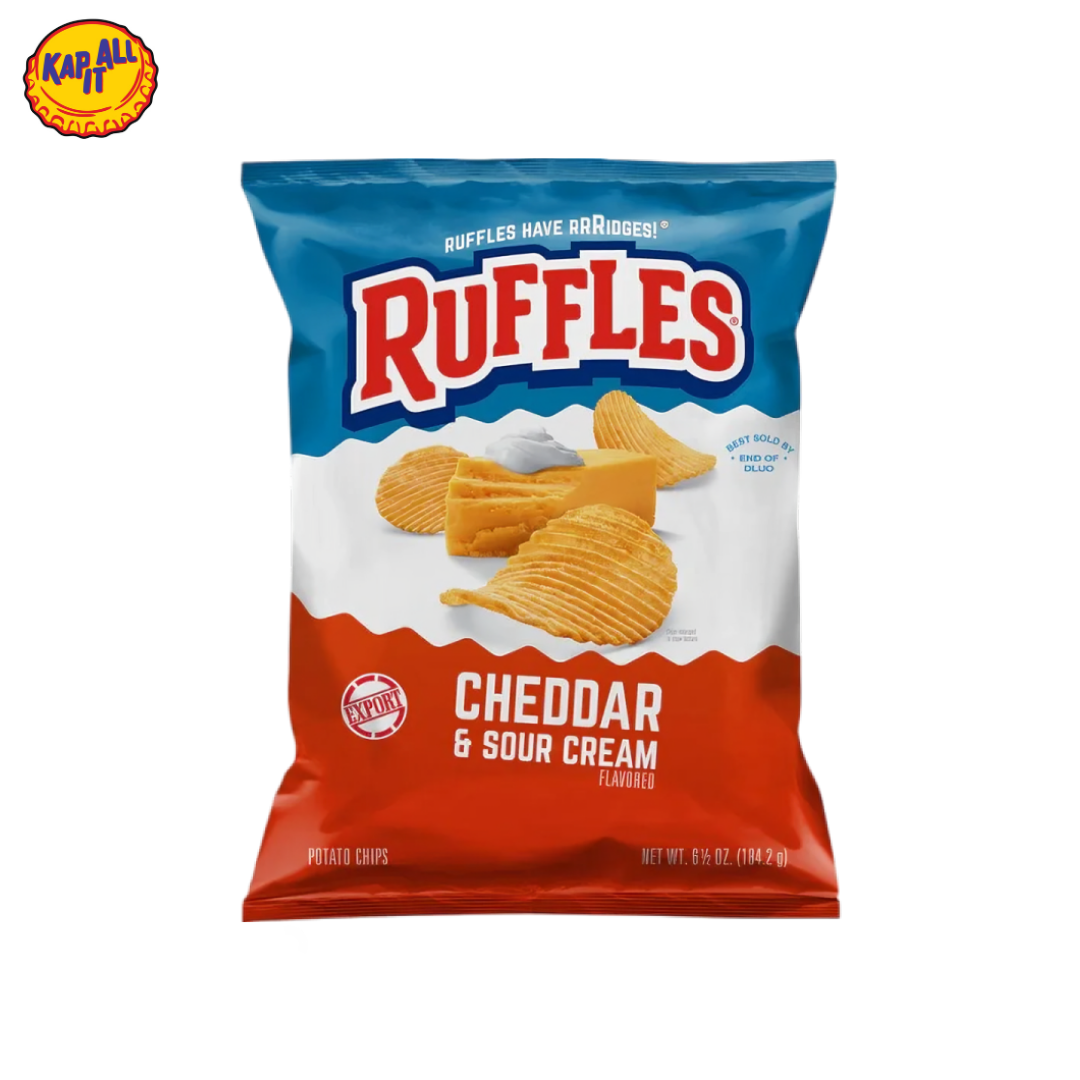 Ruffles Cheddar & Sour Cream Potato Chips 184.2g
