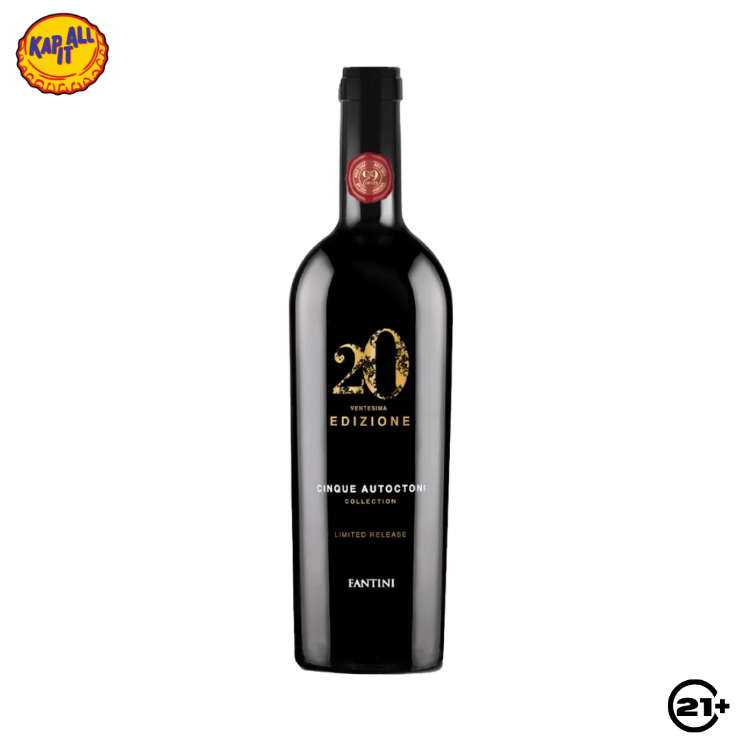 Edizione Cinque Autoctoni Fantini Limited Release Wine 750ml