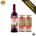 Paket Abidin Anggur Merah Orang Tua 620ml & Beer Singaraja can 320ml