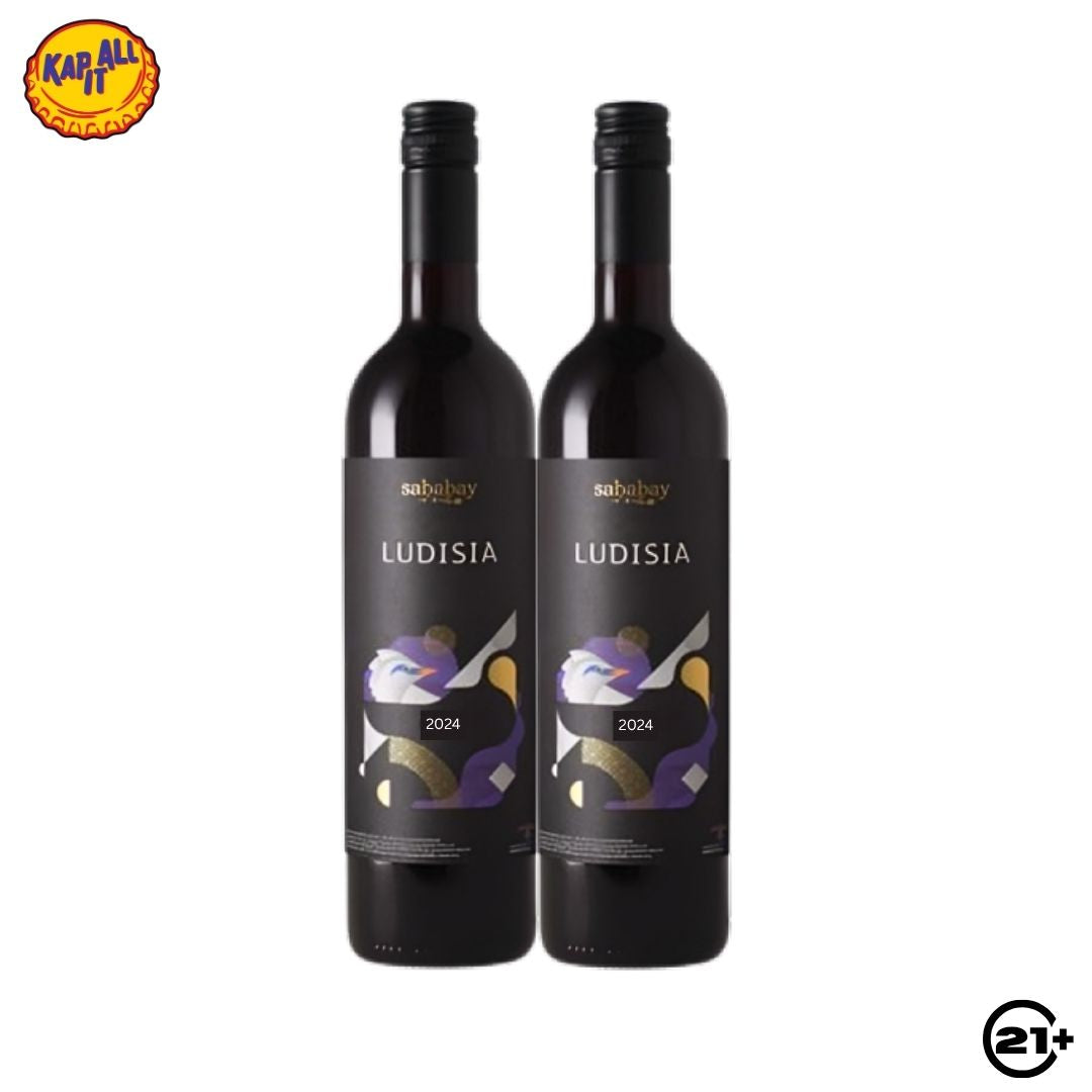 Twin Sababay Ludisia Wine 750ml - 2 Bottles