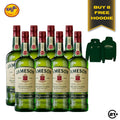 Bundles 8 Jameson Irish Whiskey 700ml Free Hoodie Jameson