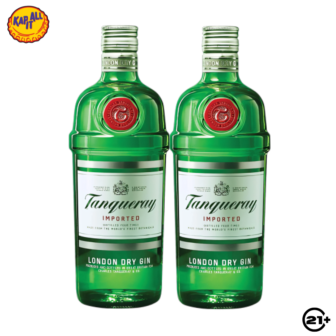 Paket Tanqueray Gin 750ml - 2 Bottles