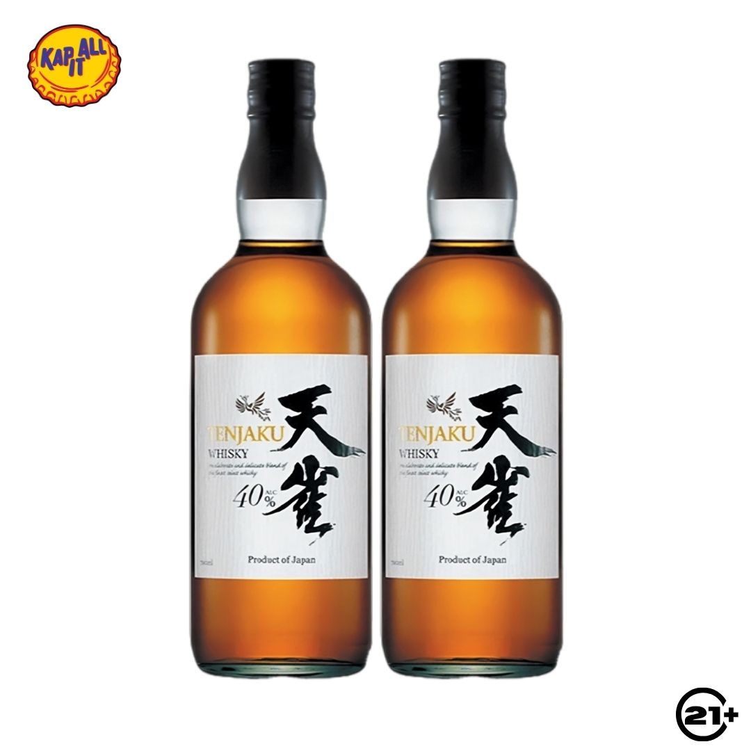 Paket Tenjaku Blended Japanese Whisky 700ml - 2 Bottles