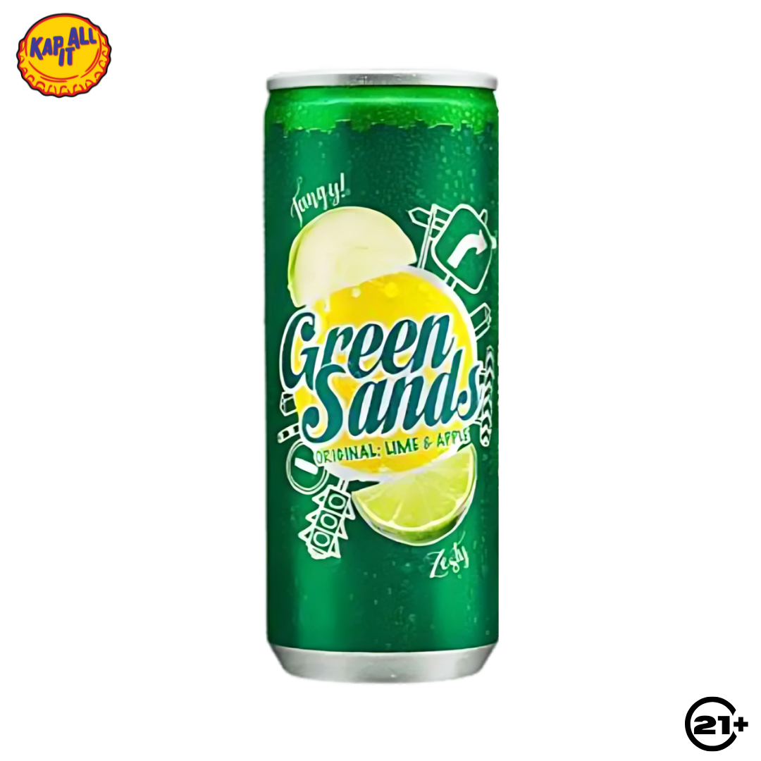 GREEN SANDS LIME APPLE CAN 250ml