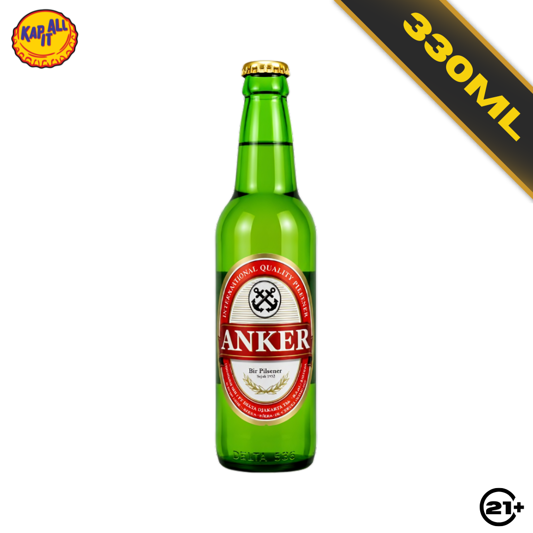 Anker Pilsener Beer Pint 330ml