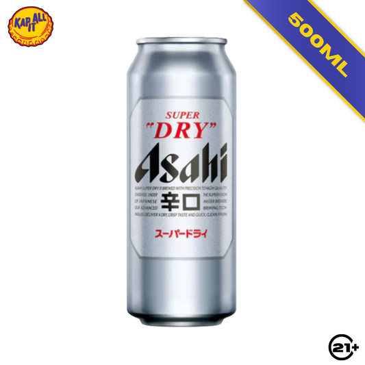 BEER ASAHI SUPER DRY CAN 500ml