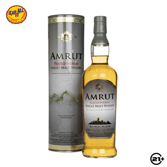 AMRUT PEATED SINGLE MALT WHISKY 700ml