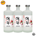 Triple Andong Strength Soju Lychee 750ml - 3 Bottles