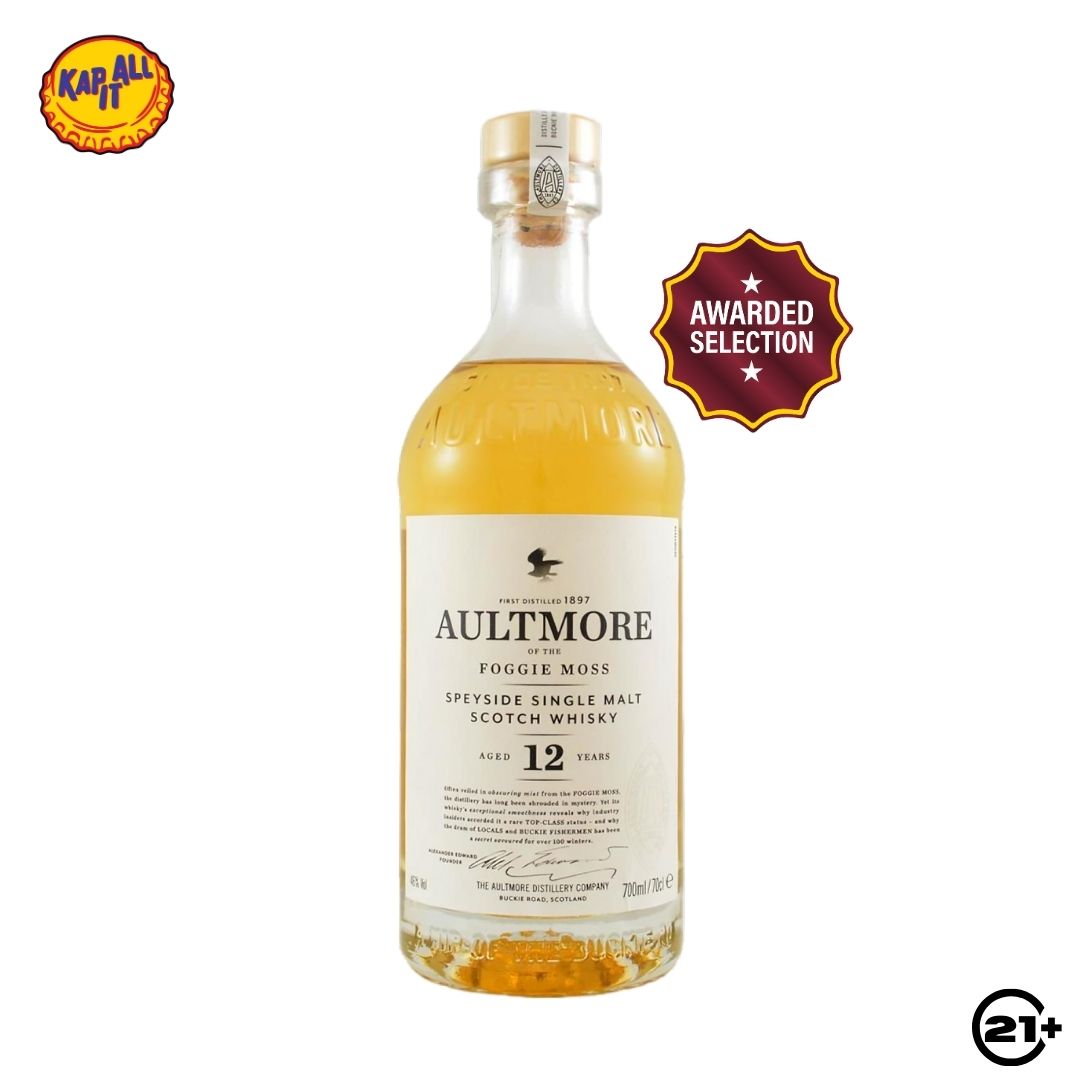 Aultmore 12 YO Single Malt Scotch Whisky 700ml