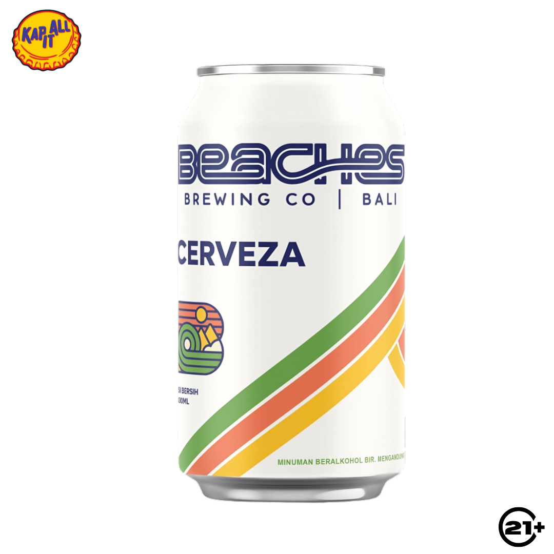 Beaches Brewing Cerveza Beer Can 330ml