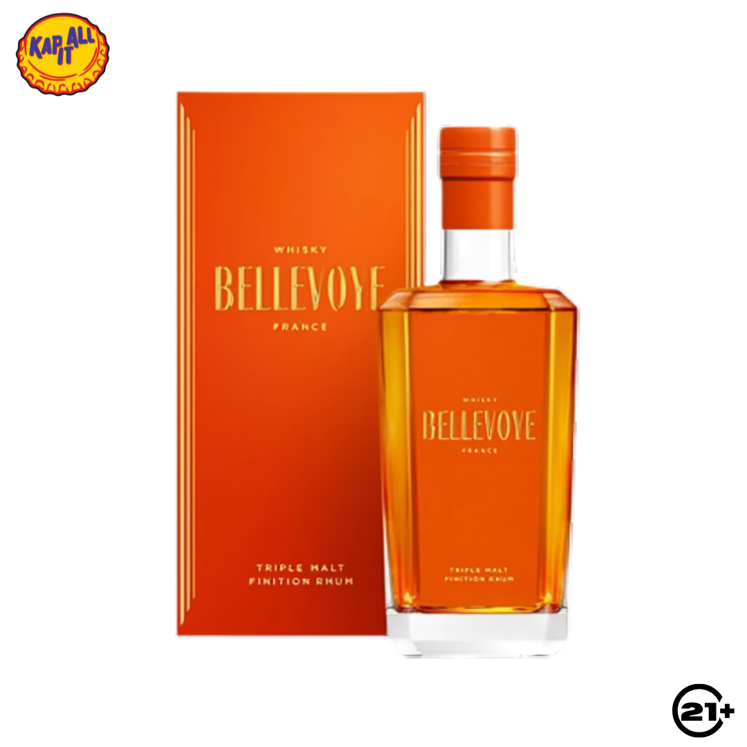 Bellevoye Orange Finition Rhum Whisky 700ml