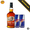 Bundles Buffalo Trace Bourbon Whiskey 750ml + Red Bull Energy Drink 250ml