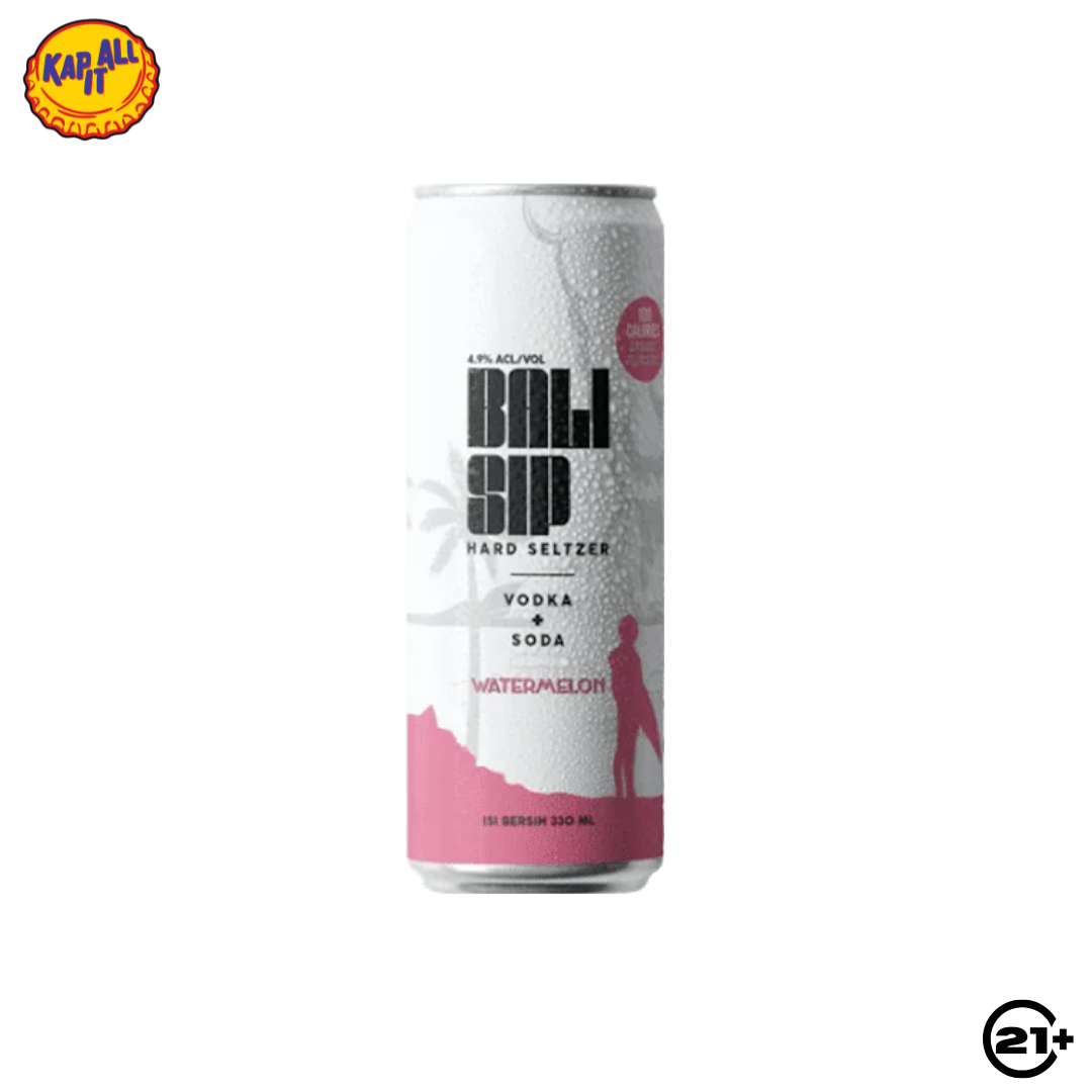 Bali Sip Hard Seltzer Watermelon 330ml