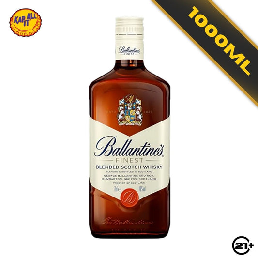 BALLANTINES FINEST BLENDED SCOTCH WHISKY 1000ml