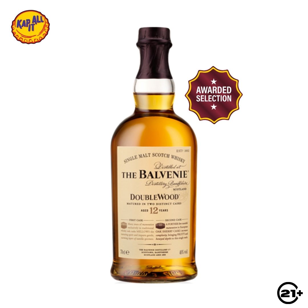 THE BALVENIE 12 Y.O DOUBLE WOOD WHISKY 700ml
