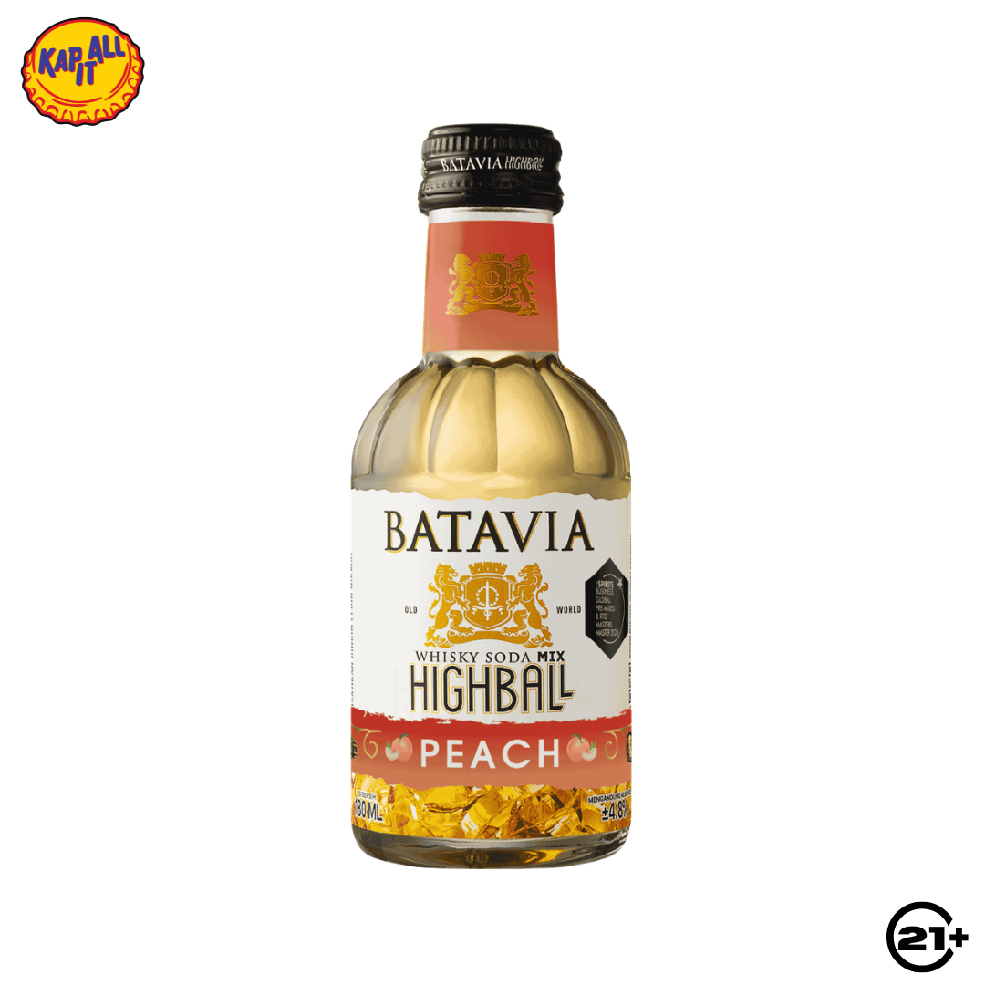 Batavia Highball Peach 180ml