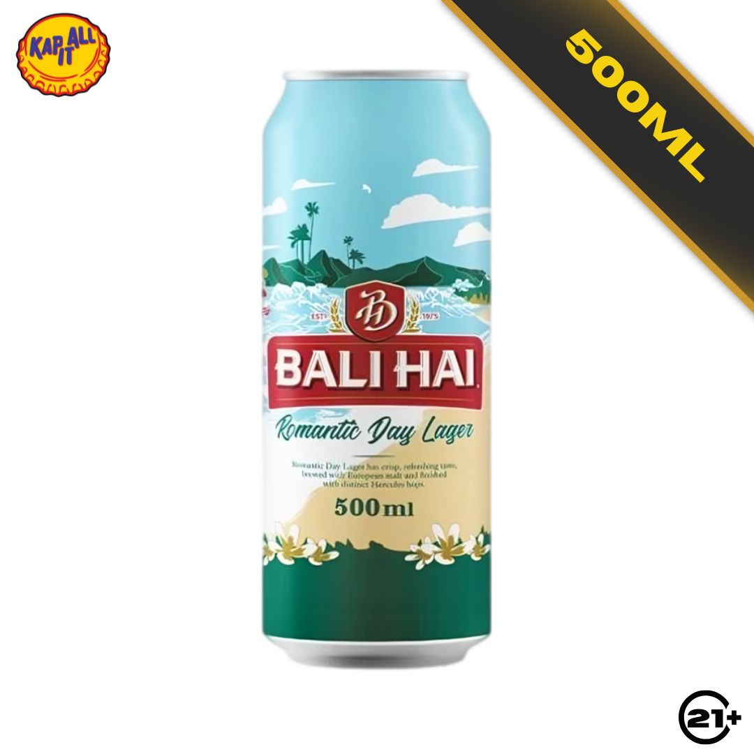 Bali Hai Romantic Day Lager Beer Can 500ml