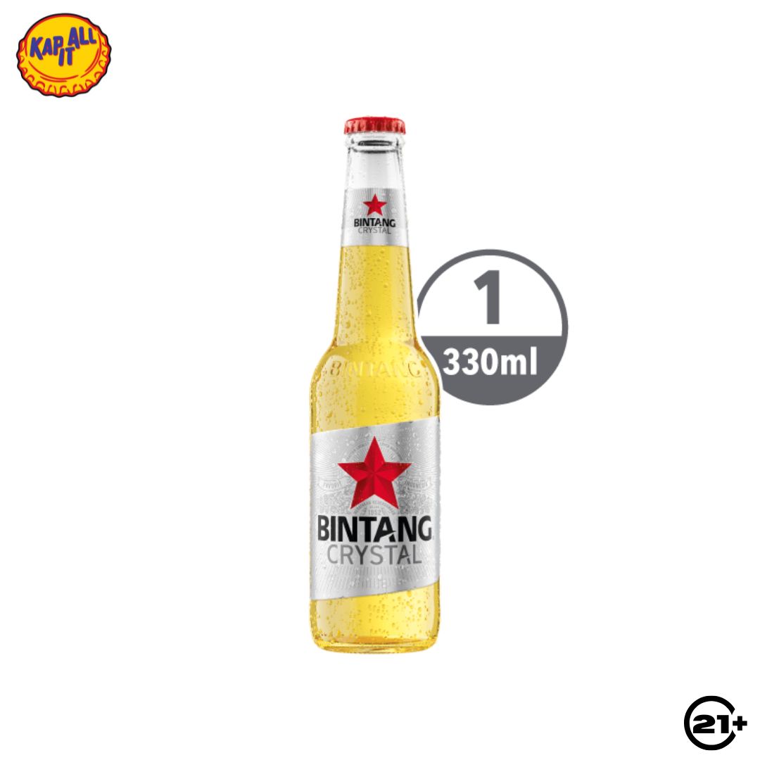 Bintang Crystal Beer Pint 330ml