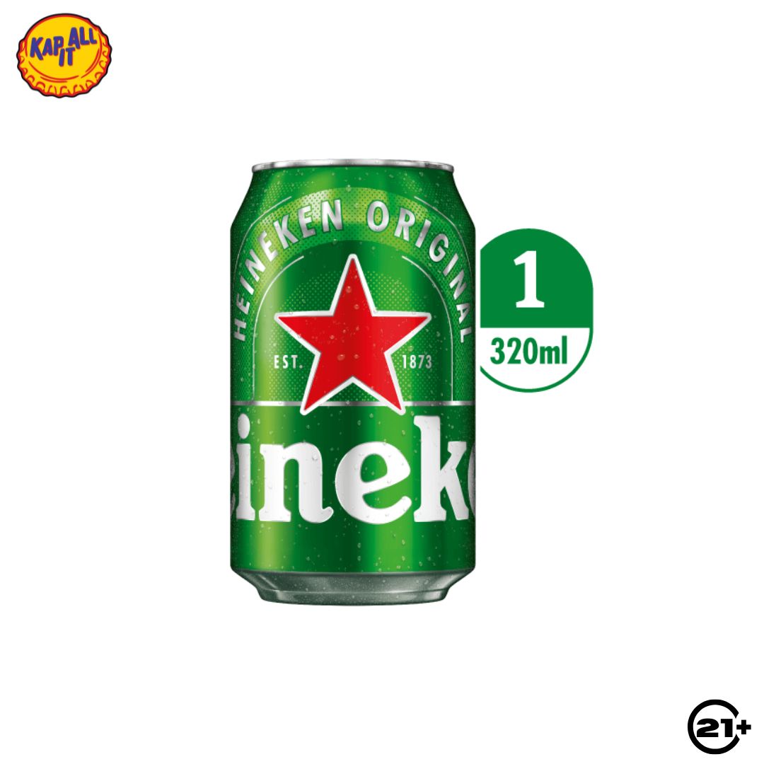 Heineken Original Beer Can 320ml