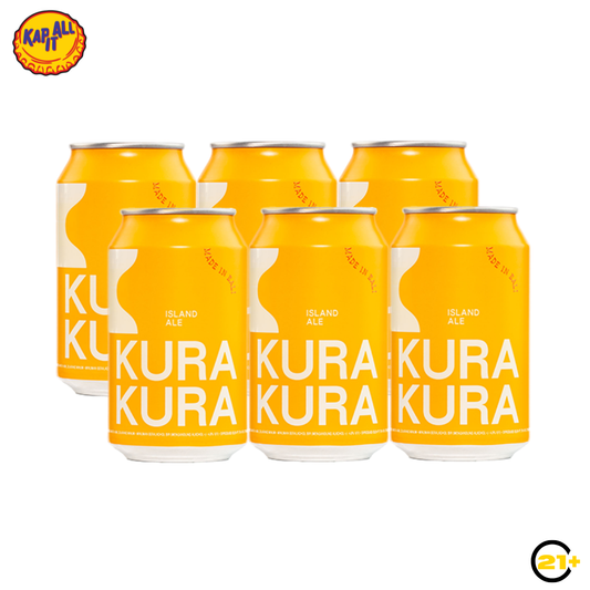 PAKET BEER KURA KURA ISLAND ALE CAN 330ml - 6 CAN