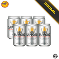 Paket Beer Sapporo Premium Can 330ml - 6 Can