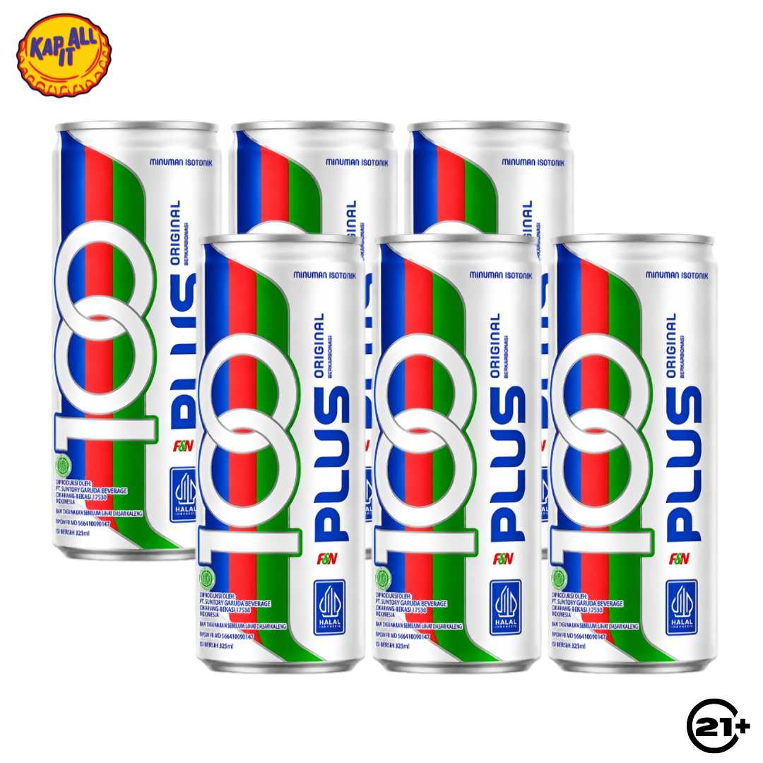 Bundles 100 Plus Original Isotonic Drink 325ml - 6 Cans