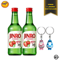 Twin Jinro Soju Strawberry 360ml - 2 Bottles