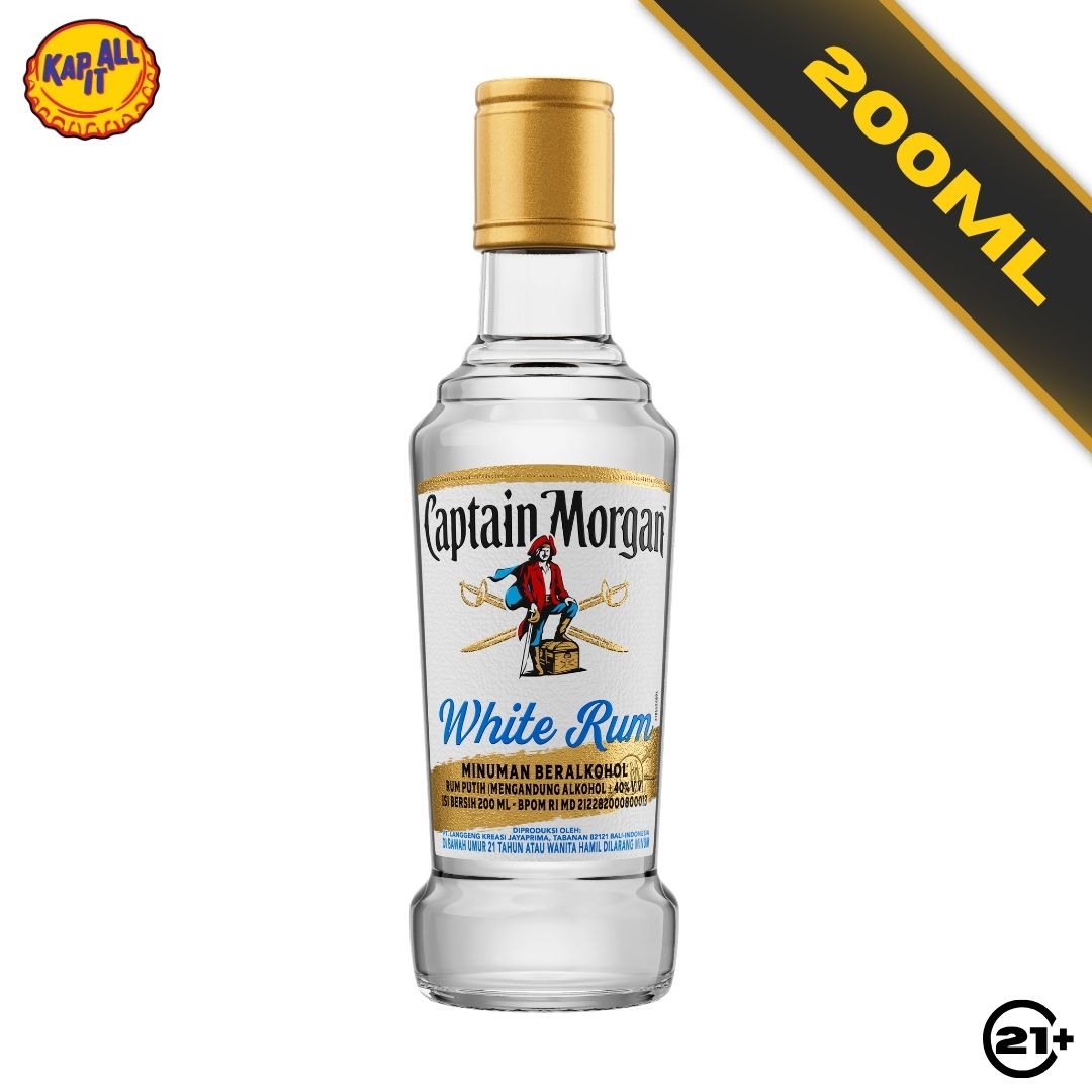 CAPTAIN MORGAN WHITE RUM 200ml