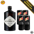 Clean Gin Set - Hendrick's Gin 700ml + F&N Club Soda Water 325ml