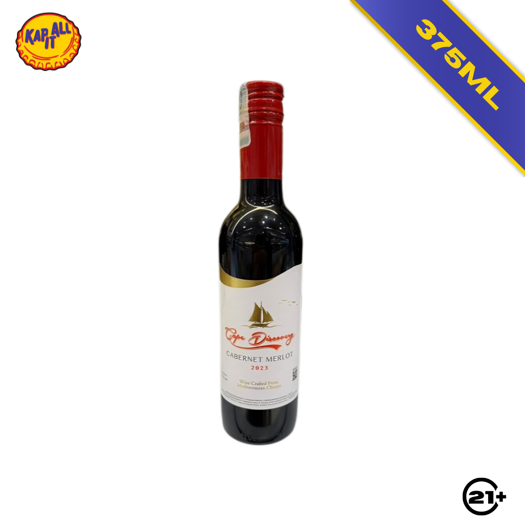 WINE CAPE DISCOVERY CABERNET MERLOT 375ml
