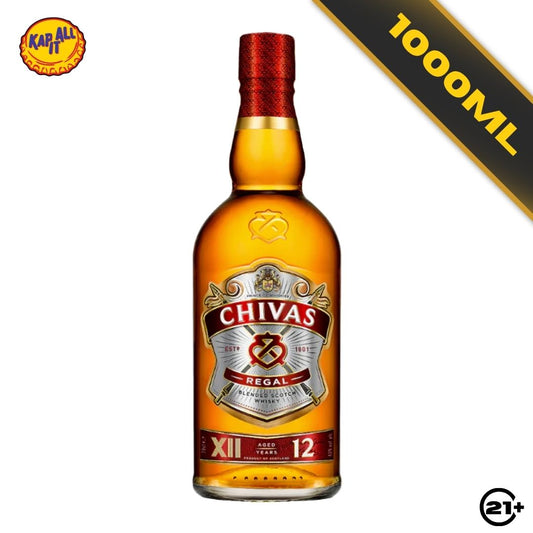 CHIVAS REGAL 12 Y.O BLENDED SCOTCH WHISKY 1000ml