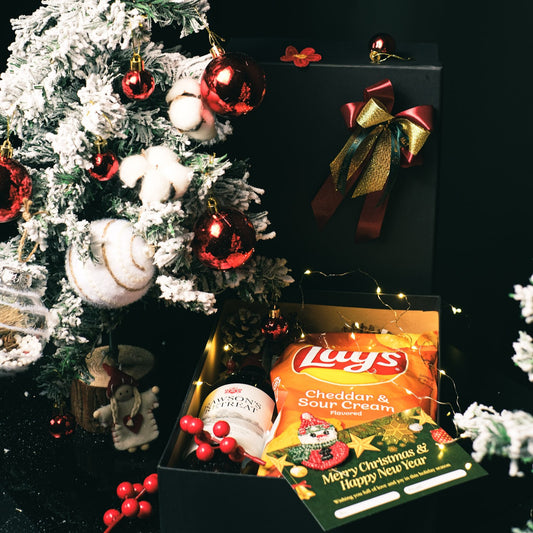 BOX HAMPERS FREE GREETING CARD (BOX ONLY)