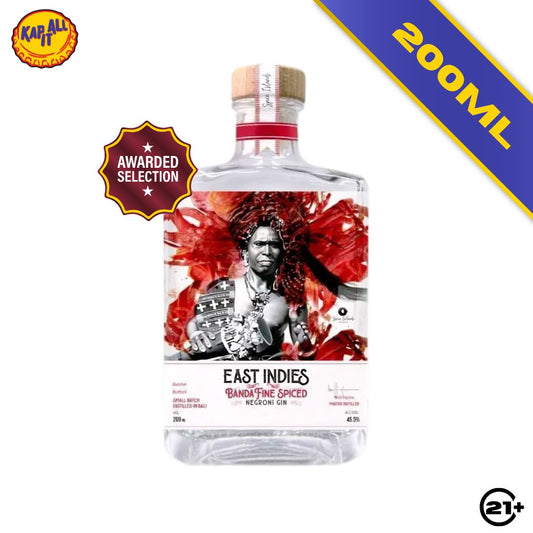 EAST INDIES BANDA FINE SPICED GIN 200ml