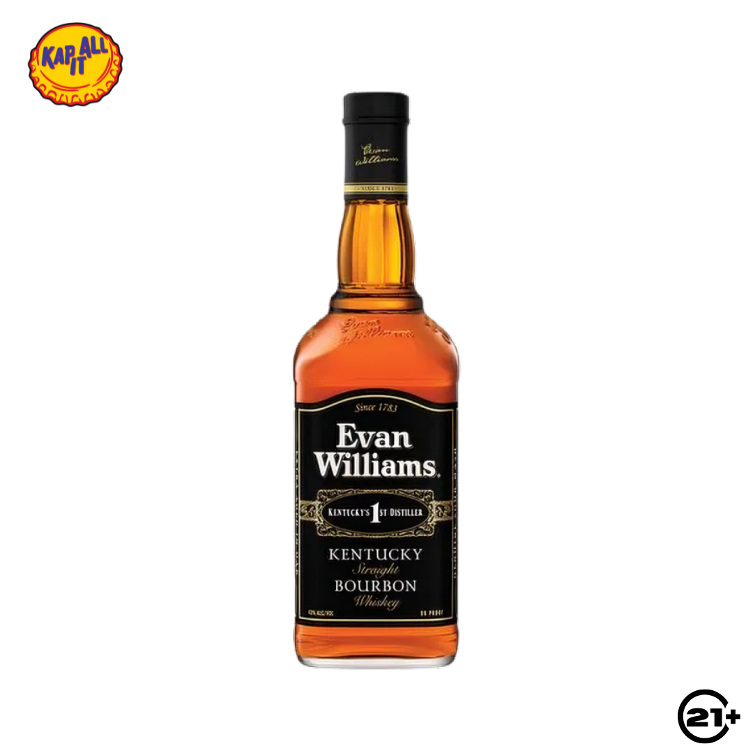 Evan Williams Black Label Bourbon Whiskey 700ml