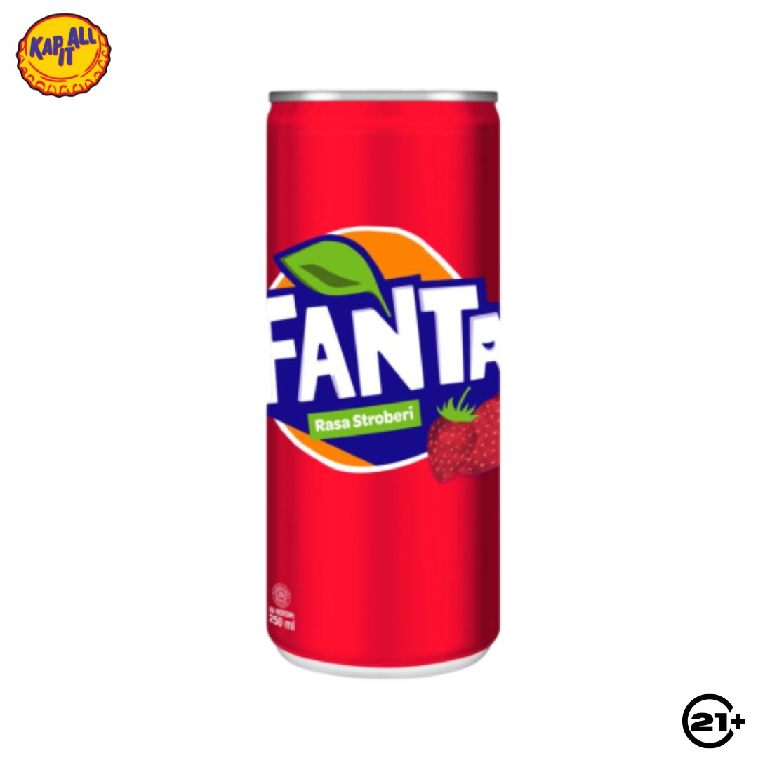 Fanta Strawberry Can 250ml