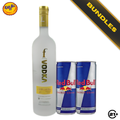 Bundles Fashion Vodka 700ml + Red Bull Energy Drink 250ml