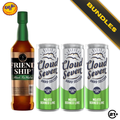 Bundles Friendship Black Tea Vodka 650ml + Cloud Seven Mojito Borneo Lime Can 350ml