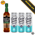 Bundles Friendship Black Tea Vodka 650ml + Cloud Seven Bali Pomelo Can 350ml