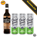 Bundles Friendship Coffee Vodka 650ml + Cloud Seven Mojito Borneo Lime Can 350ml