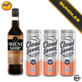 Bundles Friendship Coffee Vodka 650ml + Cloud Seven Peach Delight Can 350ml