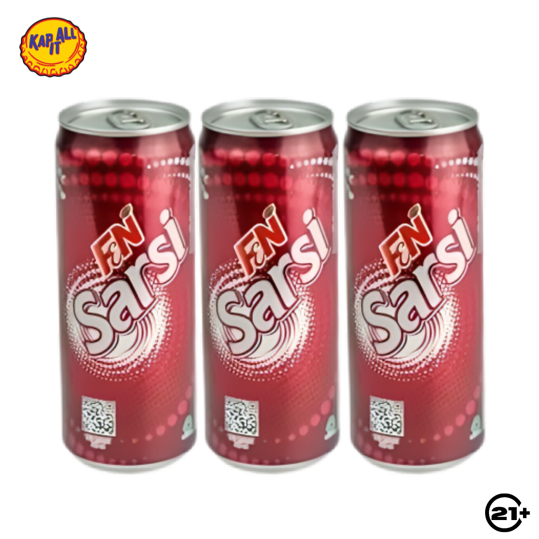 F&N SARSI SARSAPARILLA 325ml - 3PCS