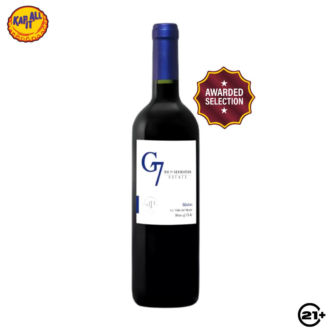 WINE G7 MERLOT 750ml