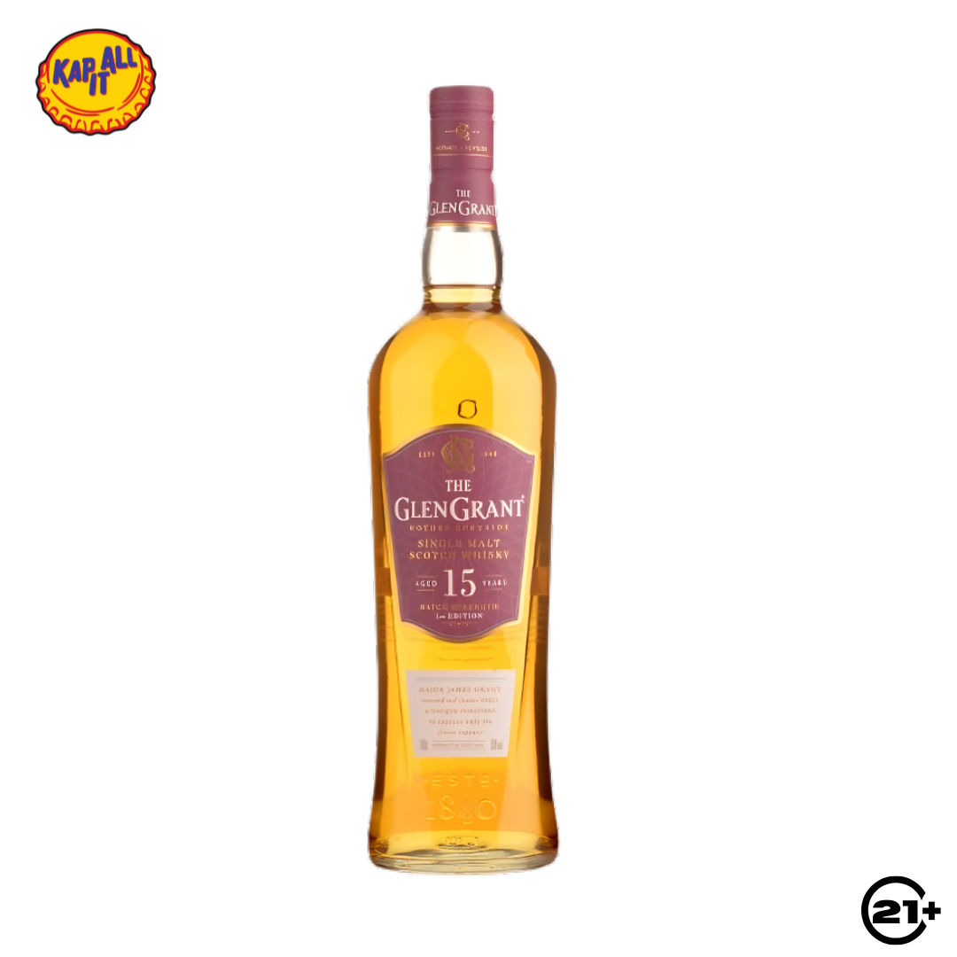 THE GLEN GRANT SINGLE MALT SCOTCH WHISKY 15 Y.O 700ml